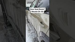 Rear Seat Room Mazda CX50 [upl. by Eleon524]