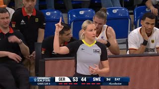 Technical Foul  EUROBASKET 2025 Qualifiers november 2024 [upl. by Rochus275]