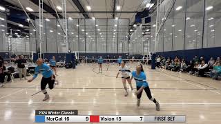 NorCal 16 Black vs Vision 15 Gold  Set 1 [upl. by Norak]