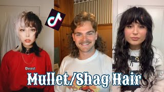 Best MulletShag Hair Transformations 2  Tiktok Compilation [upl. by Assenal725]