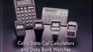 📺Casio Databank watch amp Caluclator Commercial ⌚️ [upl. by Minny]