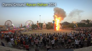 Daresi Ground Ravan Dahan 2024  Dusshera Mela Ludhiana  ludhiana  RailFanNR Shalenderkumar [upl. by Elleved]