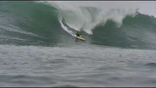 SURFING EL BUEY amp EL GRINGO during SANTOS DEL MAR Contest 2024  Arica Chile [upl. by Shaffert]