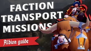 Albion Online Guide  Faction Transport Missions [upl. by Oicangi]