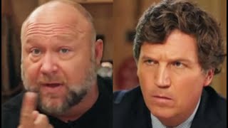 Alex Jones amp Tucker Carlson Team Up To Talk About Naked Joe Biden [upl. by Urias620]