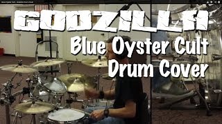 Blue Oyster Cult  Godzilla Drum Cover [upl. by Althea]