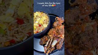 Quick and Easy Stir fry Rice food fypageシfollow trendingshorts [upl. by Nosa]