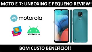 Motorola Moto E7 Vale a pena em 2023 [upl. by Fidelity976]