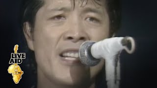 Eikichi Yazawa  Take It Time Live Aid 1985 [upl. by Iralam]