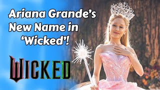 Ariana Grande to Use Her Real Name in ‘Wicked’ Credits [upl. by Jarad865]