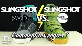 Slingshot Shredtown vs Slingshot RAD  Comment régler ses chausses [upl. by Zhang827]