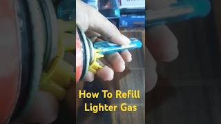 How To Refill Lighter Gas Short Video Makeinindia Bodotrick Like Share amp Subscribe 😊😃❤👌 [upl. by Adnaval]