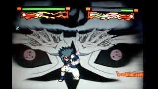 Naruto Mugen  Sasuke moves [upl. by Eiggem]