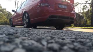 Ford Fpv gt Exhaust [upl. by Ailb289]