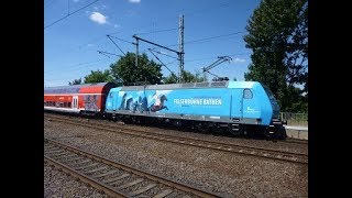 Bahnverkehr in Biederitz und Königsborn am 03072018 [upl. by Drugi]