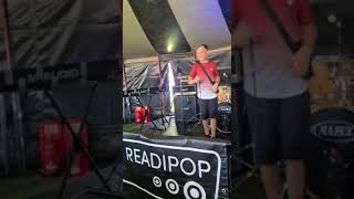 MC Case Peforming at his first festival readipop [upl. by Tevis]