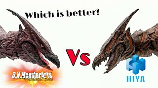 SH MonsterArts Rodan Vs Hiya Toys Rodan Double Review Godzilla Review [upl. by Atihana]