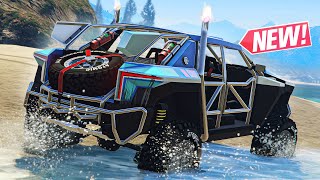 GTA 5 Online  NEW Best OffRoader Declasse Draugur Customization [upl. by Yehus]