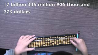 Amazing abacus addition by Japanese girl age 7 [upl. by Couture]