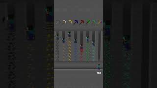 Cave Mining vs Different Ores shorts meme minecraft [upl. by Dyrraj]