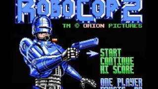 RoboCop 2 NES Music  Stage Theme [upl. by Nylitak]