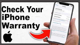 How to Check Warranty of iPhone  Full Guide 2024 [upl. by Reffineg518]