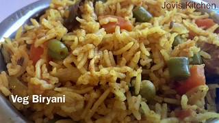 Veg biryani  How to make Vegetable biryani without using pressure cooker [upl. by Romie]