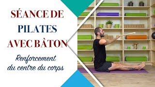 Faites cette séance de PILATES avec bâton et renforcez votre corps 😉 [upl. by England]