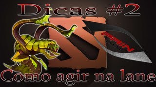 Dicas 2  Como agir com um suport na lane  Dota 2 [upl. by Gitel]