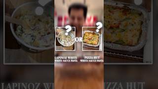 Kiska White Sauce Pasta better hai Pizza Hut ya La Pinoz 🍝 🍕 [upl. by Yt]