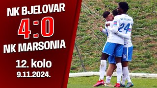 NK Bjelovar  NK Marsonia 40 12 kolo SuperSport 2 NL 20242025 [upl. by Ackerman]