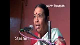 Kandhar Sashti Special  Kandha PuranamSalem Rukmanipart 01 [upl. by Katharyn160]