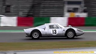 1965 Porsche 9048 GTS  RICHARD MILLE SUZUKA Sound of ENGINE 2018 [upl. by Imas]