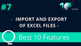 7 Import and Export of Excel Files [upl. by Oswell]