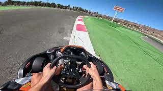 KARTING CLUB GRAN CANARIA HOTLAP 59150 [upl. by Esorlatsyrc]