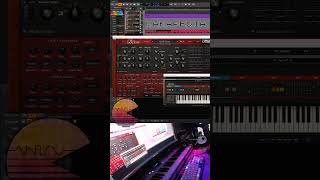 Synthwave Soundscapes Using Bitwig Diva and Arturia Juno106 vst chillwave synthwave review [upl. by Eanaj]