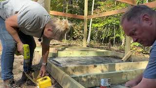 2024 EP22A Woodshed Flooring [upl. by Ellehcit]