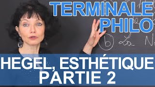 Hegel Esthétique  partie 2  Philosophie  Terminale  Les Bons Profs [upl. by Silsby343]