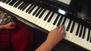 D melodic minor scale  2 octaves on piano  right hand  SLOW [upl. by Bindman]