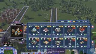 SimCity Societies Destinations Gameplay  Fun City [upl. by Nosaes596]