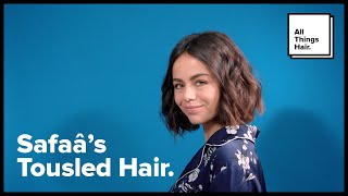 Tousled short hair tutorial  All Things Hair [upl. by Albrecht]