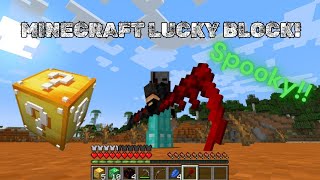 Minecraft Epic Lucky Block Death Battle Spooky Halloween Special [upl. by Llertnac]