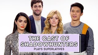 Shadowhunters Cast Reveals Who Might Secretly be a Shadowhunter and More  Superlatives [upl. by Auqeenwahs]