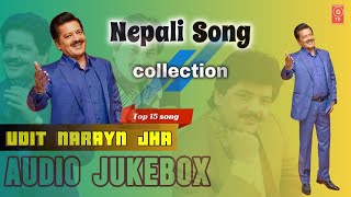 Udit Narayan Songs  Nepali Songs Audio jukebox  Evergreen Nepali Movie Songs hits uditnarayan [upl. by Arreip]