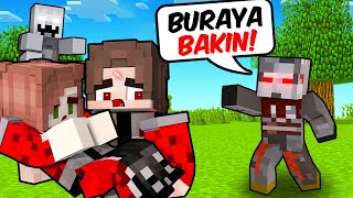 SEVGİLİM YÜZÜNDEN HARKOSA YAKALANDIK  😨  Minecraft [upl. by Neoma]