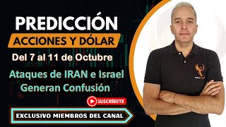 PARA DONDE VA EL COLCAP Y EL DOLAR DEL 7 AL 11 DE OCTUBRE EN COLOMBIA  Predicción Acciones [upl. by Scarito]