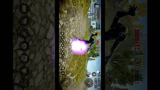 evil lands mage contract boss killing elder lizard 31724 evillands games bossfight monster [upl. by Cliffes925]