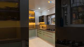 Premium Modular Kitchen Blum Kitchen Kessebohmer Kitchen  Pantry Unite kitchendesign [upl. by Krenn523]