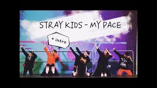 FANCAM Stray Kids  My Pace  intro JYP vs YG Battle Dance Battledance cover by 2DAY [upl. by Roid]