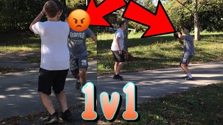 1V1 vs My BROTHER He Gets HEATED 😡 [upl. by Hermie]